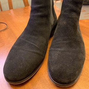 Shoe The Bear Black Suede Chelsea Boots